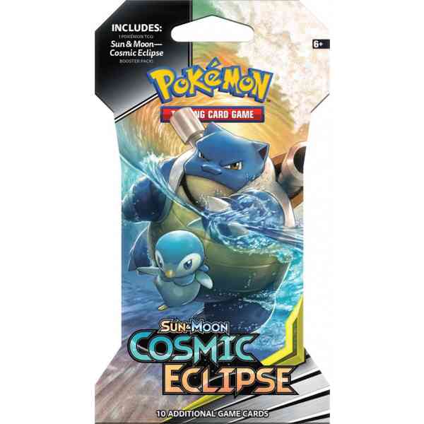 SM12 Cosmic Eclipse Booster Sleeve Blastoise Large