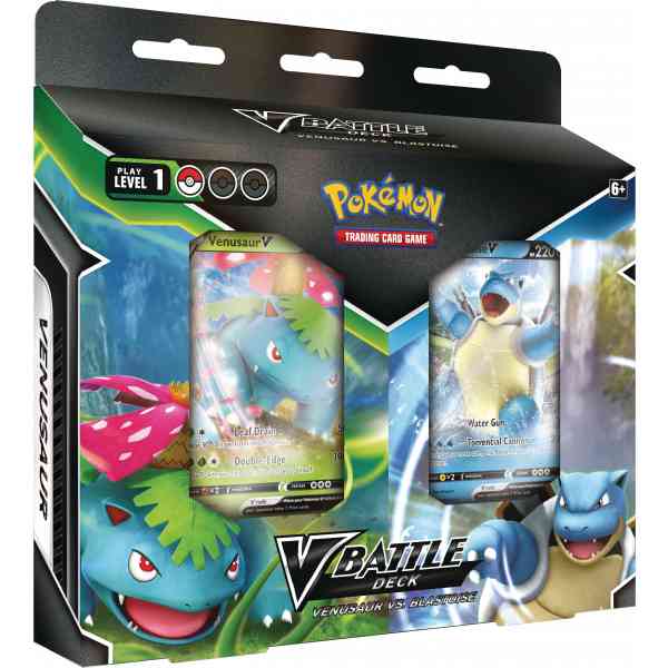 Pokémon Battle Deck Bundle - Venusaur-V & Blastoise-V