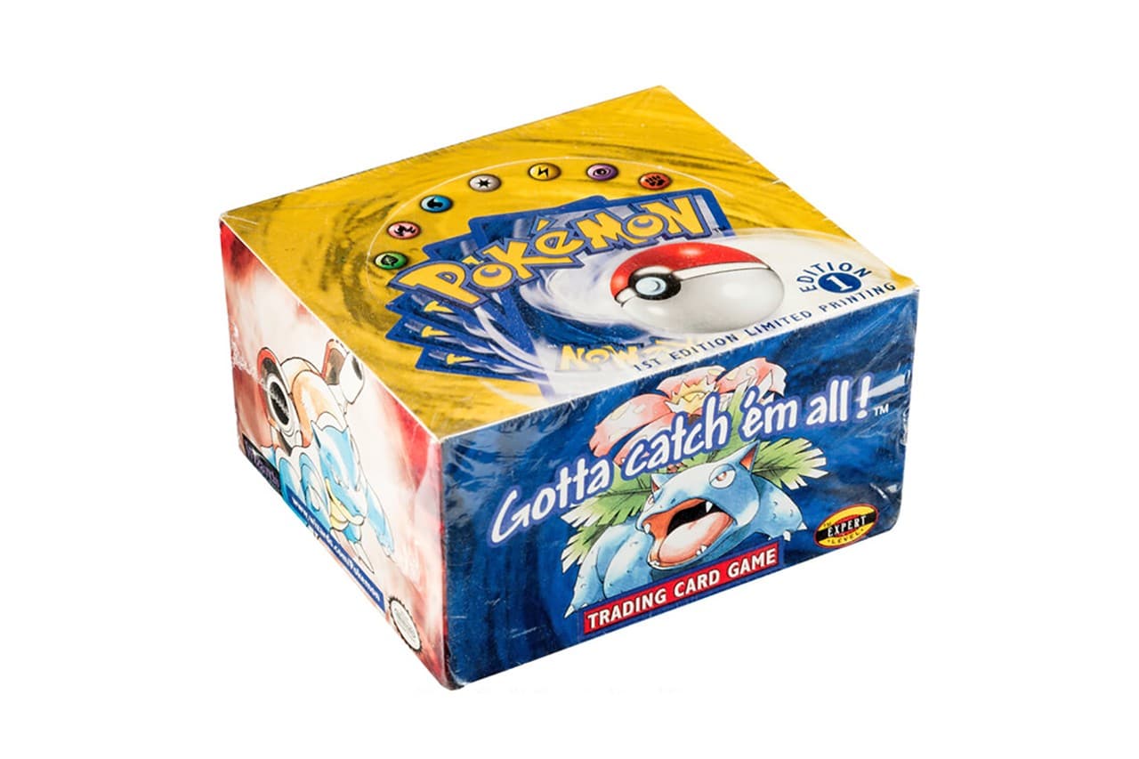 Sealed Pokemon first edition booster box levert record bedrag op