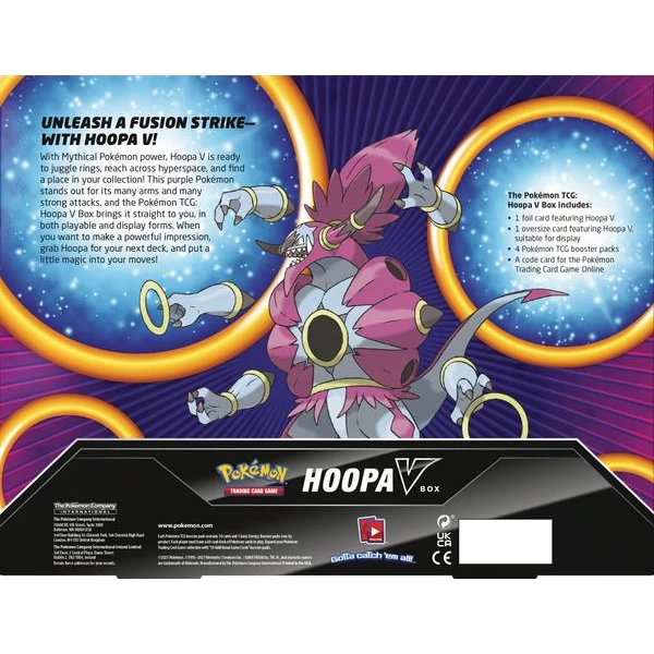 Hoopa V Box back Fusion Strike Pokemart.be