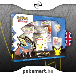 Pokémon Celebrations Zacian deluxe pin collection pokemart.be