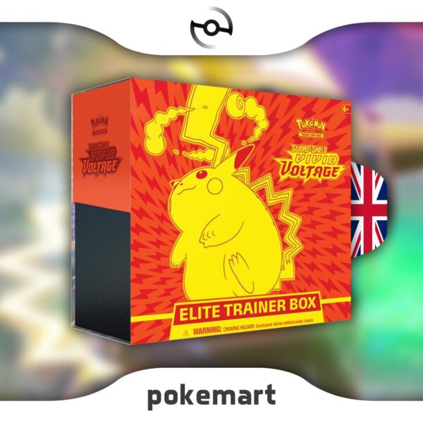 Pokemon vivid Voltage Elite trainer box pokemart