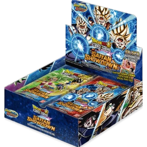DragonBall Super card game saiyan showdown booster display pokemart